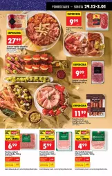 Gazetka promocyjna Biedronka - Od Wtorku - Gazetka - ważna od 02.01 do 02.01.2026 - strona 23 - produkty: Salami, Mortadella, Bell, Prosciutto, Dell, Frankfurterki