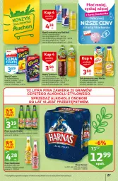 Gazetka promocyjna Auchan - Gazetka Wielkanoc na Twoim stole Hipermarket Auchan - Gazetka - ważna od 08.04 do 08.04.2023 - strona 27 - produkty: Piwa, Piwo, Sok pomarańczowy, Sok, Gra, Napój energetyczny, Red Bull, Radler, Tymbark, Harnaś, Napój, Hortex