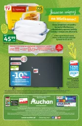 Gazetka promocyjna Auchan - Gazetka Wielkanoc na Twoim stole Hipermarket Auchan - Gazetka - ważna od 08.04 do 08.04.2023 - strona 40 - produkty: LED TV, Laur, Fa