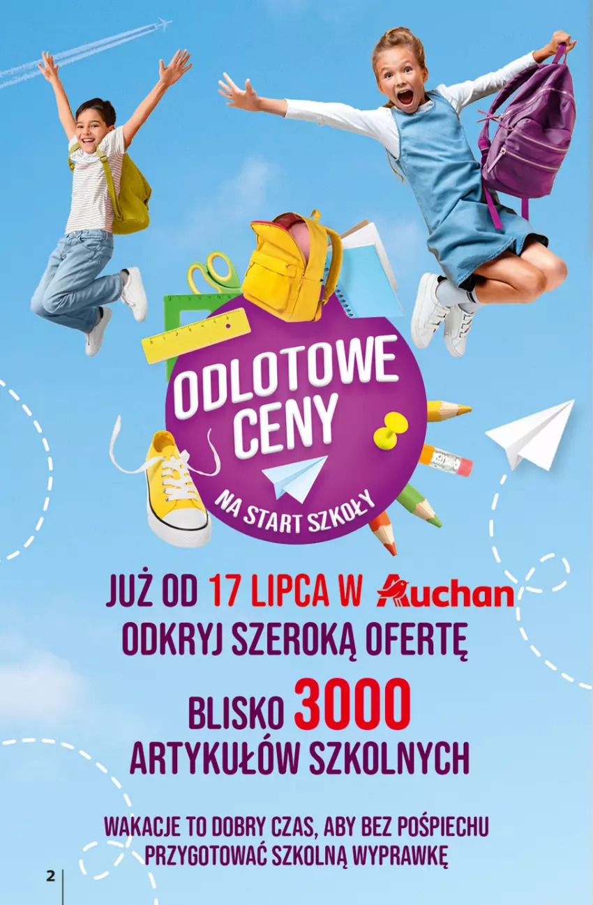 Gazetka promocyjna Auchan - LATO PEŁNE PRZYJEMNOŚCI Hipermarket - ważna 10.07 do 16.07.2025 - strona 2 - produkty: Piec