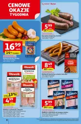 Gazetka promocyjna Auchan - LATO PEŁNE PRZYJEMNOŚCI Hipermarket - Gazetka - ważna od 16.07 do 16.07.2025 - strona 8 - produkty: Krakus, Sok, Gra, Kiełbaski śląskie, Sokołów, Szynka, Kaszanka, Szynka biała, Kasza, Olewnik