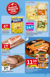 Gazetka promocyjna Auchan - LATO PEŁNE PRZYJEMNOŚCI Hipermarket - Gazetka - ważna od 16.07 do 16.07.2025 - strona 9 - produkty: Polędwica, Pierogi, Ser, Parówki, Kiwi, Kopytka, Duda, Szynka, Tarczyński, Kapustą, Fa