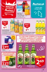 Gazetka promocyjna Auchan - Gazetka Koszyk Oszczędności Auchan Hipermarkety - Gazetka - ważna od 09.11 do 09.11.2022 - strona 15 - produkty: Piwo, Sok pomarańczowy, Sok, Red Bull, Coca-Cola, Tymbark, Smoothie, Fanta, Sprite, Napój, Fa
