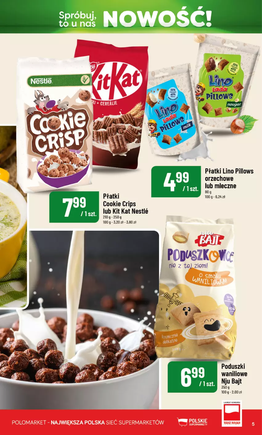 Gazetka promocyjna PoloMarket - Katalog Nowości - ważna 10.07 do 17.08.2026 - strona 5 - produkty: Kit Kat, Laur