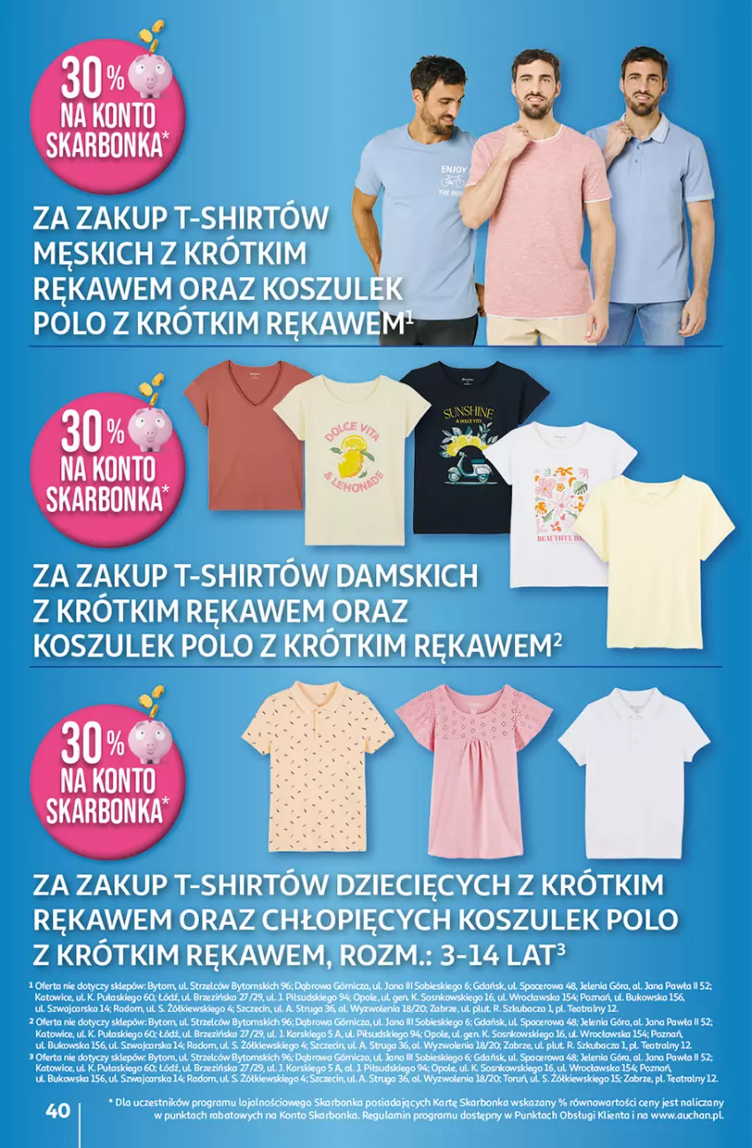 Gazetka promocyjna Auchan - 30 Lat Hipermarket - ważna 05.03 do 11.03.2026 - strona 40 - produkty: Dzieci, Kosz