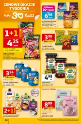 Gazetka promocyjna Auchan - 30 Lat Hipermarket - Gazetka - ważna od 11.03 do 11.03.2026 - strona 26 - produkty: Lubella, Cheetos, Ser, Gra, Gerber, Orzeszki, Bell, Chipsy, Chrupki, Dżem, Serek, Czekolada, Crunchips, Bella, Felix, Deser, Orzeszki ziemne, Granola, Jagodzianka