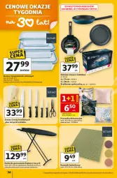 Gazetka promocyjna Auchan - 30 Lat Hipermarket - Gazetka - ważna od 11.03 do 11.03.2026 - strona 36 - produkty: Piec, Sok, Noż, Deska do prasowania, Nożyczki, Dywanik łazienkowy, Dywanik, Ambition, Pojemnik, Poszewka, Zmywarki, Patelnia, Dywan, Fa