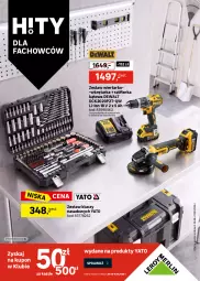 Gazetka promocyjna Leroy Merlin - Gazetka Leroy Merlin - Gazetka - ważna od 27.09 do 27.09.2026 - strona 1 - produkty: Szlifierka kątowa, Tarka, Wkręt, Zestaw kluczy nasadowych, Wkrętarka, Szlifierka, Zestaw kluczy, K2, Fa