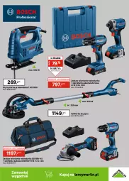 Gazetka promocyjna Leroy Merlin - Gazetka Leroy Merlin - Gazetka - ważna od 27.09 do 27.09.2026 - strona 5 - produkty: Szlifierka kątowa, Wyrzynarka, Tarka, Wkręt, Młot, Wkrętarka, Szlifierka, Młot udarowo-obrotowy, Klucz udarowy, Akumulator