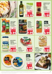 Gazetka promocyjna Kaufland - Gazetka tygodnia - Gazetka - ważna od 31.07 do 31.07.2024 - strona 55 - produkty: Majonez, Makaron, Hummus, Ryż, Mus, Gin, Parówki, House of Asia, Tofu, Sante, Tarczyński, Roślinne kiełbaski, Oliwa z oliwek, Kabanos, Roślinne kabanosy, Hellmann’s, Oliwa