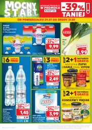 Gazetka promocyjna Kaufland - Gazetka tygodnia - Gazetka - ważna od 31.07 do 31.07.2024 - strona 98 - produkty: Ser, Por, Gra, Danone, Actimel, Ręcznik, Foxy, Woda mineralna, Woda, Waga, Grunt, Napój, Cisowianka, Mleko