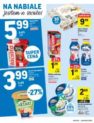 Gazetka promocyjna Intermarche - Gazetka promocyjna - Gazetka - ważna od 19.07 do 19.07.2021 - strona 22 - produkty: Ser, Gra, Danone, Jaja, Mleko smakowe, Szal, Serek kanapkowy, Tarta, Serek, Hochland, Tartare, Mleko