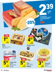 Gazetka promocyjna Intermarche - Gazetka promocyjna - Gazetka - ważna od 19.07 do 19.07.2021 - strona 23 - produkty: Piec, Ser, Palma, Lurpak, Słynne, Finuu