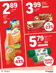 Gazetka promocyjna Intermarche - Gazetka promocyjna - Gazetka - ważna od 19.07 do 19.07.2021 - strona 3 - produkty: Sok, Ser, Worki na śmieci, Czekolada, Worki na śmiec