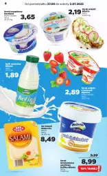 Gazetka promocyjna Netto - Gazetka spożywcza 27.06-02.07 - Gazetka - ważna od 02.07 do 02.07.2022 - strona 8 - produkty: Serek wiejski, Ser, Salami, Piątnica, Kefir naturalny, Mlekovita, Serek kanapkowy, Serek, Hochland, Ser salami, Kefir, Mleko