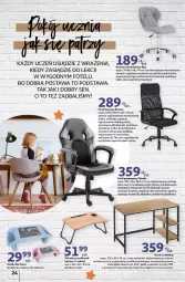 Gazetka promocyjna Auchan - JESZCZE LEPSZE oCeny Hipermarket - Gazetka - ważna od 21.08 do 21.08.2024 - strona 24 - produkty: Top, Sok, Por, Fotel gamingowy, Rama, Tablet, Stolik, Biurko, Dzieci, Krzesło, Aksam, Biuro, Siedzisko, Fotel, Lakier