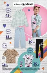 Gazetka promocyjna Auchan - JESZCZE LEPSZE oCeny Hipermarket - Gazetka - ważna od 21.08 do 21.08.2024 - strona 27 - produkty: Gin, Kosz, Koszula, Legginsy, Spodnie