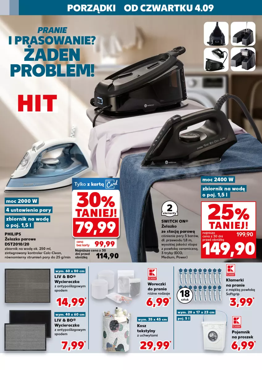Gazetka promocyjna Kaufland - Kaufland - ważna 04.09 do 10.09.2025 - strona 10 - produkty: Kontroler, Kosz, Philips, Pojemnik, Por, Rum, Sok, Top, Wycieraczka