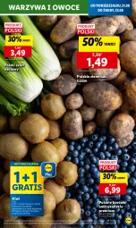 Gazetka promocyjna Lidl - GAZETKA - Gazetka - ważna od 27.08 do 27.08.2023 - strona 15 - produkty: Warzywa, Gra, Warzywa i owoce, Kiwi, Ziemniaki, Owoce, Seler naciowy, Olej