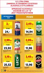 Gazetka promocyjna Lidl - GAZETKA - Gazetka - ważna od 27.08 do 27.08.2023 - strona 46 - produkty: Piwo, Koc, Perła, Okocim, Harnaś, Lech Premium