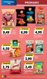 Gazetka promocyjna Lidl - GAZETKA - Gazetka - ważna od 27.08 do 27.08.2023 - strona 48 - produkty: Ryż, Chipsy, Chrupki, Wafle, Przysnacki, Lay’s