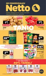 Gazetka promocyjna Netto - Od Poniedziałku - Gazetka - ważna od 12.07 do 12.07.2025 - strona 1 - produkty: Piwa, Piwo, Gra, Papryka słodka, Papryka, Persil, Chipsy, Kawa mielona, Kawa, Tyskie, Jacobs Krönung, Jacobs, Lay’s
