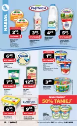 Gazetka promocyjna Netto - Od Poniedziałku - Gazetka - ważna od 12.07 do 12.07.2025 - strona 10 - produkty: Jogurt naturalny, Ser, Gin, Gra, Twaróg, Piątnica, Zott, Bell, Jogurt, Camembert, Podlaski, Edam, Lurpak, Bella, Flora, Jogobella, Masło, Mleko zsiadłe, Mleko
