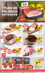 Gazetka promocyjna Arhelan - Gazetka - Gazetka - ważna od 17.03 do 17.03.2024 - strona 4 - produkty: Polędwica, Krakus, Sok, Ser, Rum, Salami, Sokołów, Bell, Pasztet, Szynka, Kiełbasa krucha, Boczek, Kiełbasa, Fa