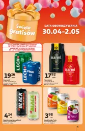 Gazetka promocyjna Auchan - Te URODZINY są NAJ Hipermarket - Gazetka - ważna od 07.05 do 07.05.2025 - strona 5 - produkty: Piwo, Gin, Napój energetyczny, Lack, Karmi, Napój, LG, Fa