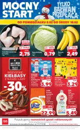 Gazetka promocyjna Kaufland - OFERTA TYGODNIA - Gazetka - ważna od 10.02 do 10.02.2021 - strona 56 - produkty: Kurczak, Banany, Ser, Pur, Do mycia naczyń, Danone, Proszek do prania, Actimel, Płyn do mycia naczyń, Vizir, Płyn do mycia, Waga, Napój