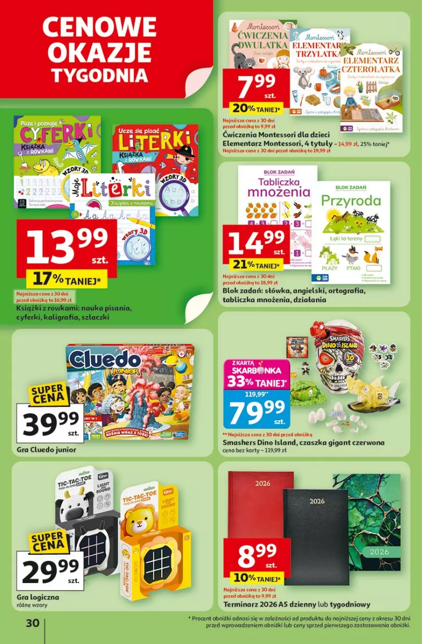 Gazetka promocyjna Auchan - Pewność niskich cen Hipermarket - ważna 17.07 do 23.07.2025 - strona 30 - produkty: Dzieci, Gra, Isla, Monte, Noż