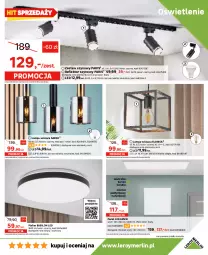 Gazetka promocyjna Leroy Merlin - Gazetka Leroy Merlin - Gazetka - ważna od 01.08 do 01.08.2023 - strona 37 - produkty: Plafon, Klamka, Sok, Ser, Por, Reflektor, Drzwi, Lampa, Lampa wisząca