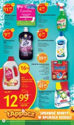 Gazetka promocyjna Delikatesy Centrum - Gazetka DC35 - Gazetka - ważna od 13.09 do 13.09.2023 - strona 34 - produkty: Tablet, Perfum, Lack, Płyn do płukania, Somat, Mars, Carefree, Bukiet, Płyn do mycia, Mydło, Zmywarki, Sidolux, Wkładki, Ariel, Ocet, Tabletki do zmywarki