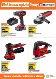 Gazetka promocyjna Obi - Gazetka - ważna od 24.12 do 24.12.2024 - strona 10 - produkty: Top, Szlifierka kątowa, Wyrzynarka, Warka, Tarka, Wkręt, Wkrętarka, Szlifierka, Akumulator, Einhell