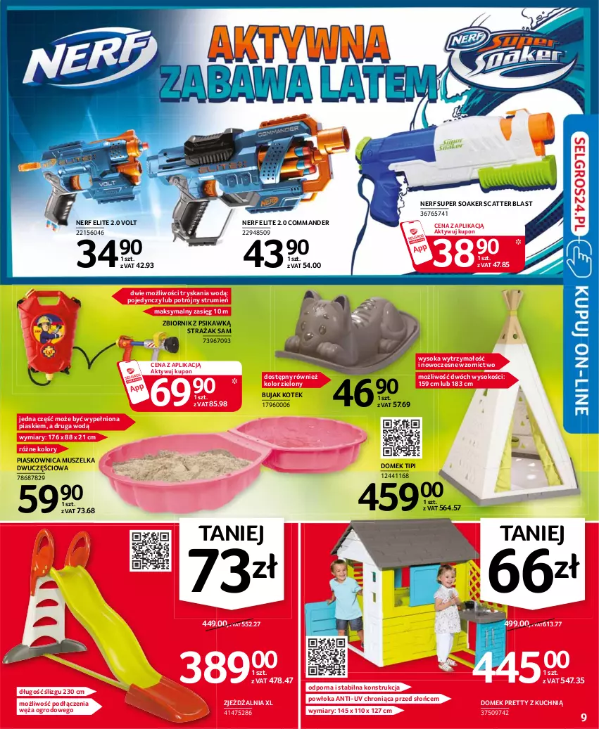 Gazetka promocyjna Selgros - Oferta przemysłowa - ważna 24.06 do 07.07.2021 - strona 9 - produkty: Kotek, Mus, Nerf, Por, Rum, Sok