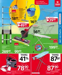 Gazetka promocyjna Selgros - Oferta przemysłowa - Gazetka - ważna od 07.07 do 07.07.2021 - strona 25 - produkty: Teleskop, Top, Sok, Mop, Drabina, Deska do prasowania, Rama, Pojemnik, Wiadro, Suszarka, Wiadro z wyciskaczem, LG