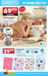 Gazetka promocyjna Biedronka - Okazje Tygodnia - Gazetka - ważna od 22.03 do 22.03.2025 - strona 30 - produkty: Koc, Prześcieradło, Dzieci, Poduszka, Fa