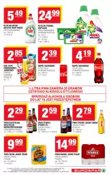 Gazetka promocyjna Spar - EuroSpar - Gazetka - ważna od 12.02 do 12.02.2022 - strona 15 - produkty: Piwo, Płyn do prania, Sok, Kasztelan, Coca-Cola, Tera, Warka, Tatra, Carlsberg, Napój gazowany, Fairy, Płyn do mycia, Napój, Mięta, Hortex, Fa