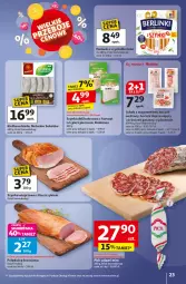 Gazetka promocyjna Auchan - Wielkie przeboje cenowe Hipermarket - Gazetka - ważna od 08.10 do 08.10.2025 - strona 23 - produkty: Piec, Polędwica, Sos, Sok, Szynka wieprzowa, Drobimex, Sokołów, Parówki, Parówki z szynki, Szynka, Boczek, Kiełbasa biała, Szynka delikatesowa, Kiełbasa, Berlinki