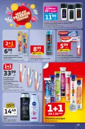Gazetka promocyjna Auchan - Wielkie przeboje cenowe Hipermarket - Gazetka - ważna od 08.10 do 08.10.2025 - strona 27 - produkty: Top, Dezodorant, Szczoteczka do zębów, Perfum, Str8, Szampon, Colgate, Nivea, Szczoteczka, LG, Fa
