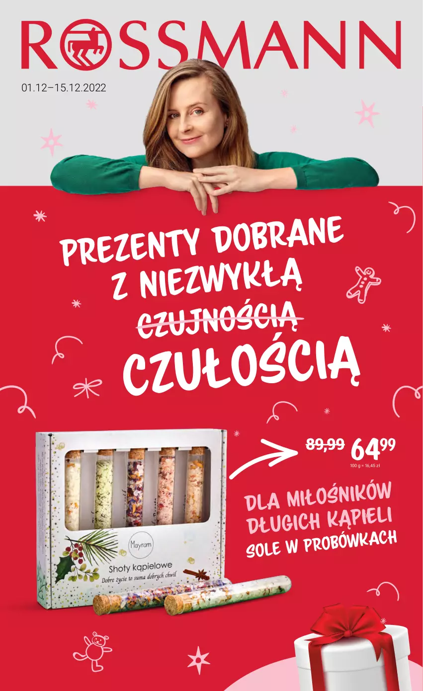 Gazetka promocyjna Rossmann - 1 grudnia - ważna 01.12 do 15.12.2022 - strona 1