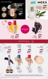 Gazetka promocyjna Rossmann - 1 grudnia - Gazetka - ważna od 15.12 do 15.12.2022 - strona 11 - produkty: Podkład do twarzy, Tusz, Woda toaletowa, Mexx, Puder, Max Factor, Bourjois, Woda, Podkład, Fa