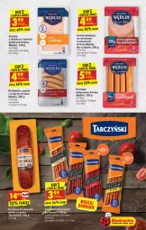 Gazetka promocyjna Biedronka - Gazetka - ważna od 23.10 do 23.10.2021 - strona 29 - produkty: Parówki, Szynka, Tarczyński, Kabanos