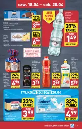 Gazetka promocyjna Aldi - Pełna oferta - Gazetka - ważna od 20.04 do 20.04.2024 - strona 25 - produkty: Piwa, Piwo, Ludwik, Sok, Koc, Gin, Gra, Do mycia naczyń, Papier, Płyn do mycia naczyń, Wafle, Papier toaletowy, Herbatniki, Czekolada, Sok pomidorowy, Woda mineralna, Płyn do mycia, Woda, Okocim, Masło, Cisowianka