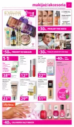 Gazetka promocyjna Hebe - Gazetka - Gazetka - ważna od 02.06 do 02.06.2021 - strona 7 - produkty: Makijaż, Long 4 Lashes, Sally Hansen, Mop, Podkład do twarzy, Produkty do makijażu, Bell, Maybelline, Naszyjnik, Rozświetlacz, Tusz, L’Oréal, Virtu, Kolczyki, Puder, Sztuczne rzęsy, Podkład, Fa