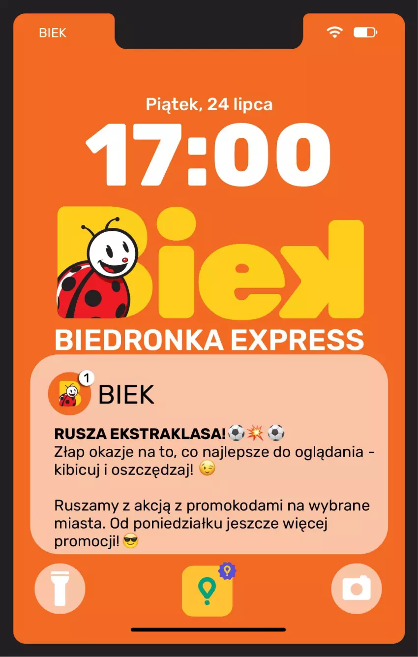 Gazetka promocyjna Biedronka - BIEK - ważna 24.07 do 31.07.2026 - strona 1 - produkty: BIC