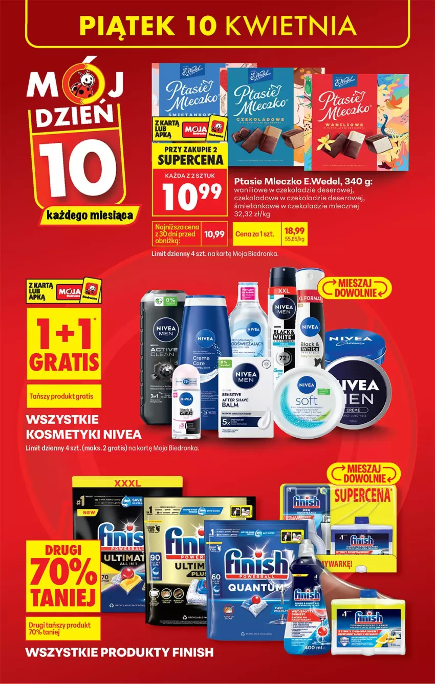 Gazetka promocyjna Biedronka - Od Czwartku - ważna 09.04 do 15.04.2026 - strona 13 - produkty: Deser, Finish, Gra, Mleczko, Ptasie mleczko, Ser