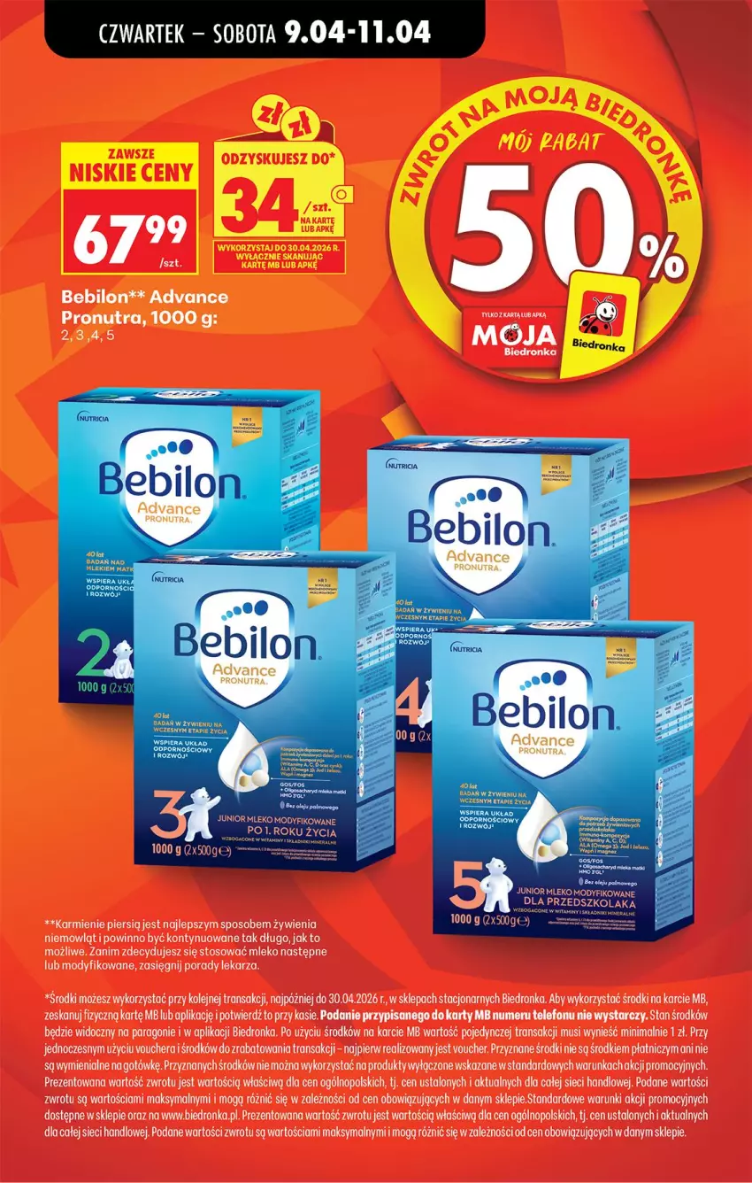 Gazetka promocyjna Biedronka - Od Czwartku - ważna 09.04 do 15.04.2026 - strona 21 - produkty: Fa, Mleko, Mleko modyfikowane, Orka, Por, Wella