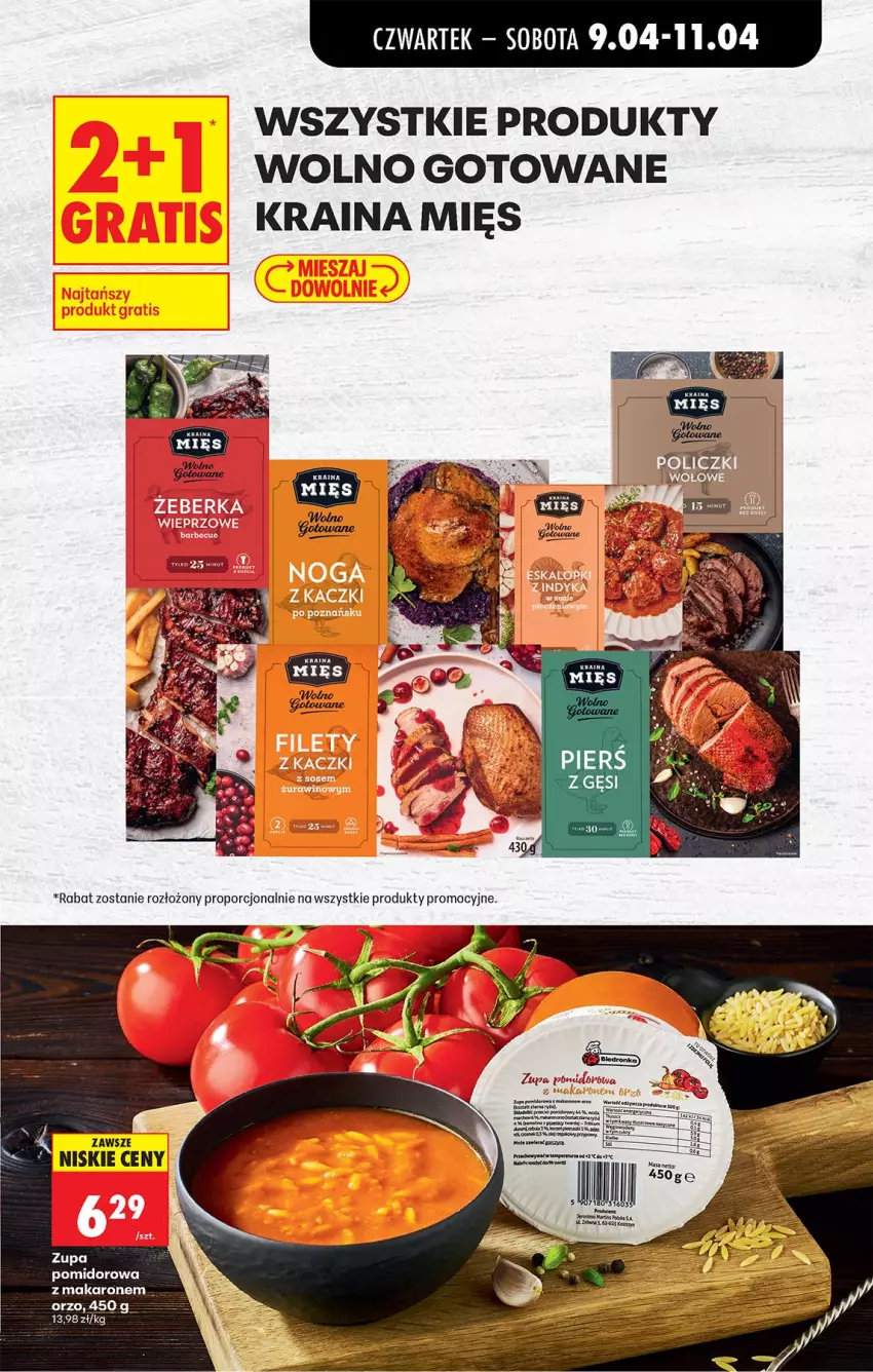 Gazetka promocyjna Biedronka - Od Czwartku - ważna 09.04 do 15.04.2026 - strona 35 - produkty: Makaron, Zupa, Zupa pomidorowa