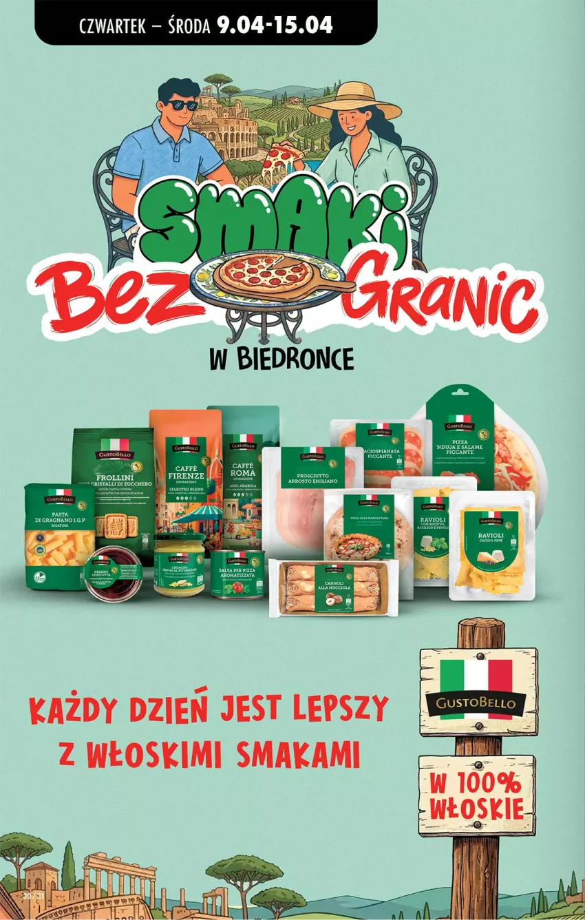 Gazetka promocyjna Biedronka - Od Czwartku - ważna 09.04 do 15.04.2026 - strona 42 - produkty: Fa, Gra, Koc, LG, Pizza, Prosciutto, Salsa